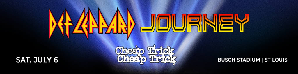 Def Leppard, Journey And Cheap Trick