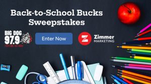 Back to School Bucks $5000 Sweepstakes