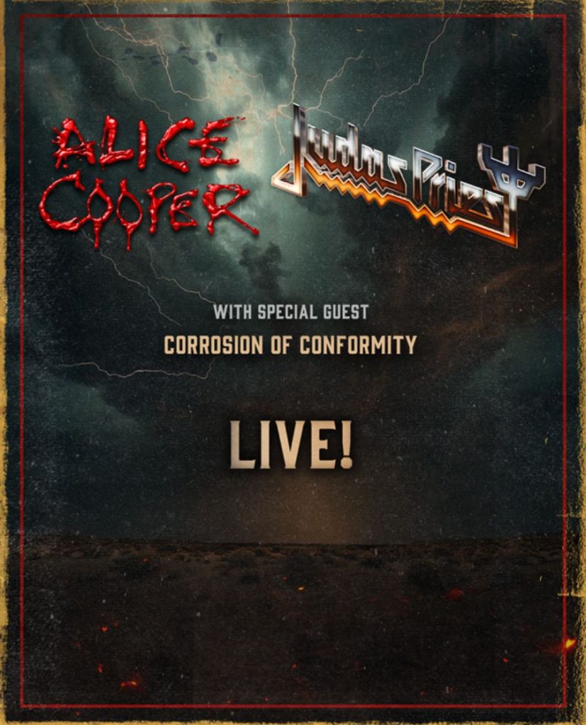 Alice Cooper With Judas Priest