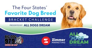 The Four States Favorite Dog Breed Tournament
